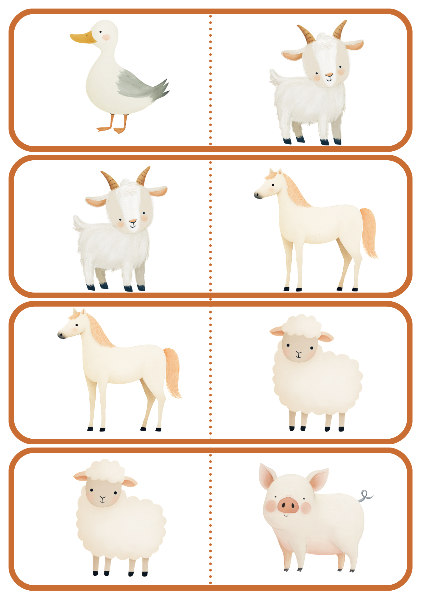 Zestaw Farm animals - obrazek 5