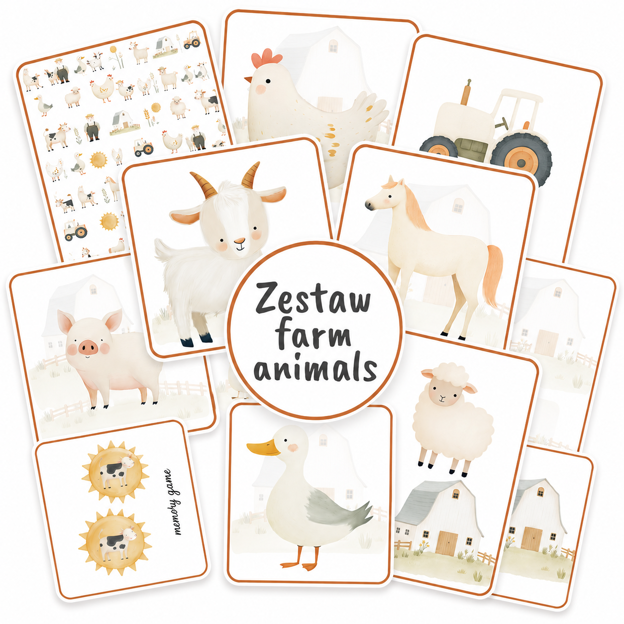 Zestaw Farm animals