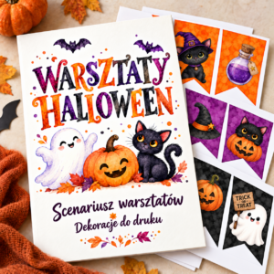 Scenariusz warsztatów halloweenowych z dekoracjami